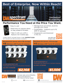 Savings on DW Kits!