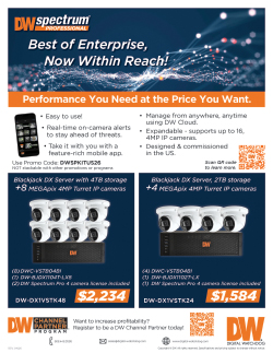 Savings on DW Kits!